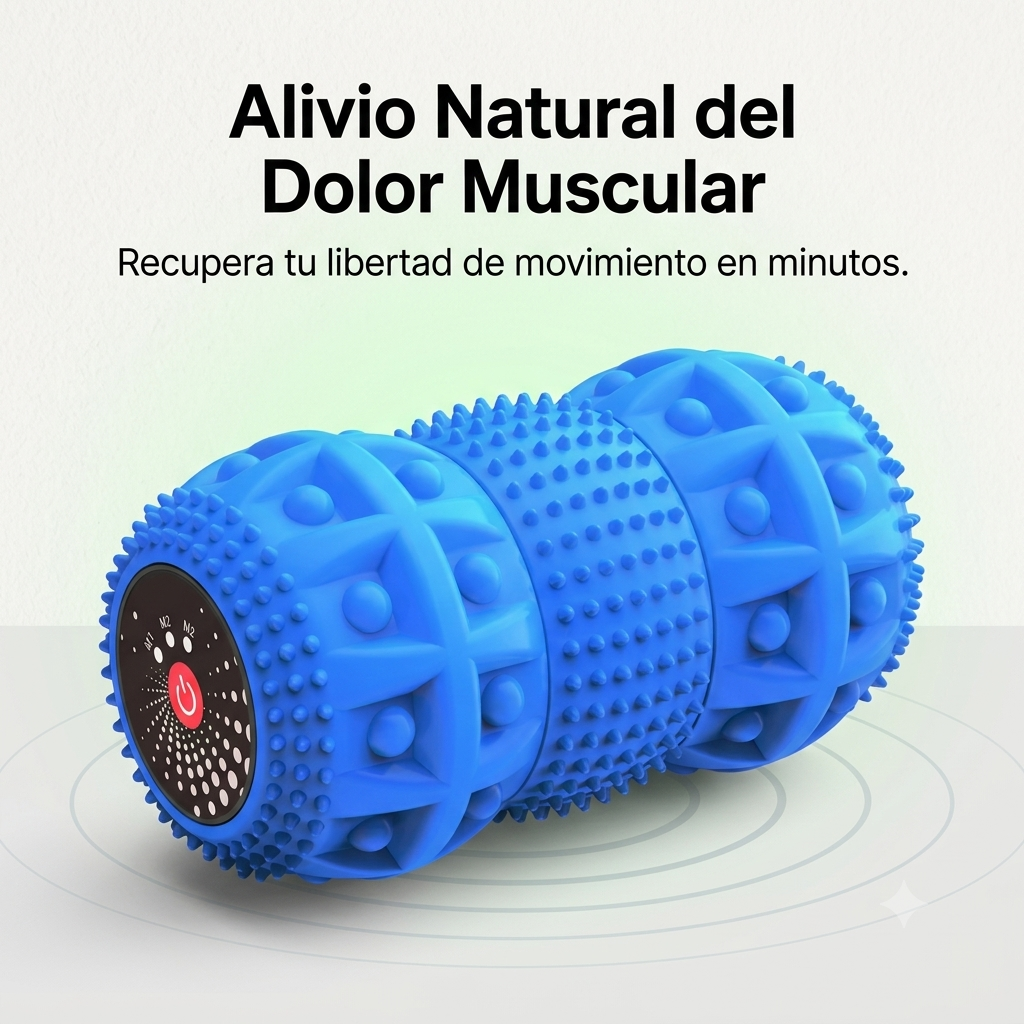 Relivox™ Masajeador Vibratorio Portátil [Alivio Natural del Dolor]