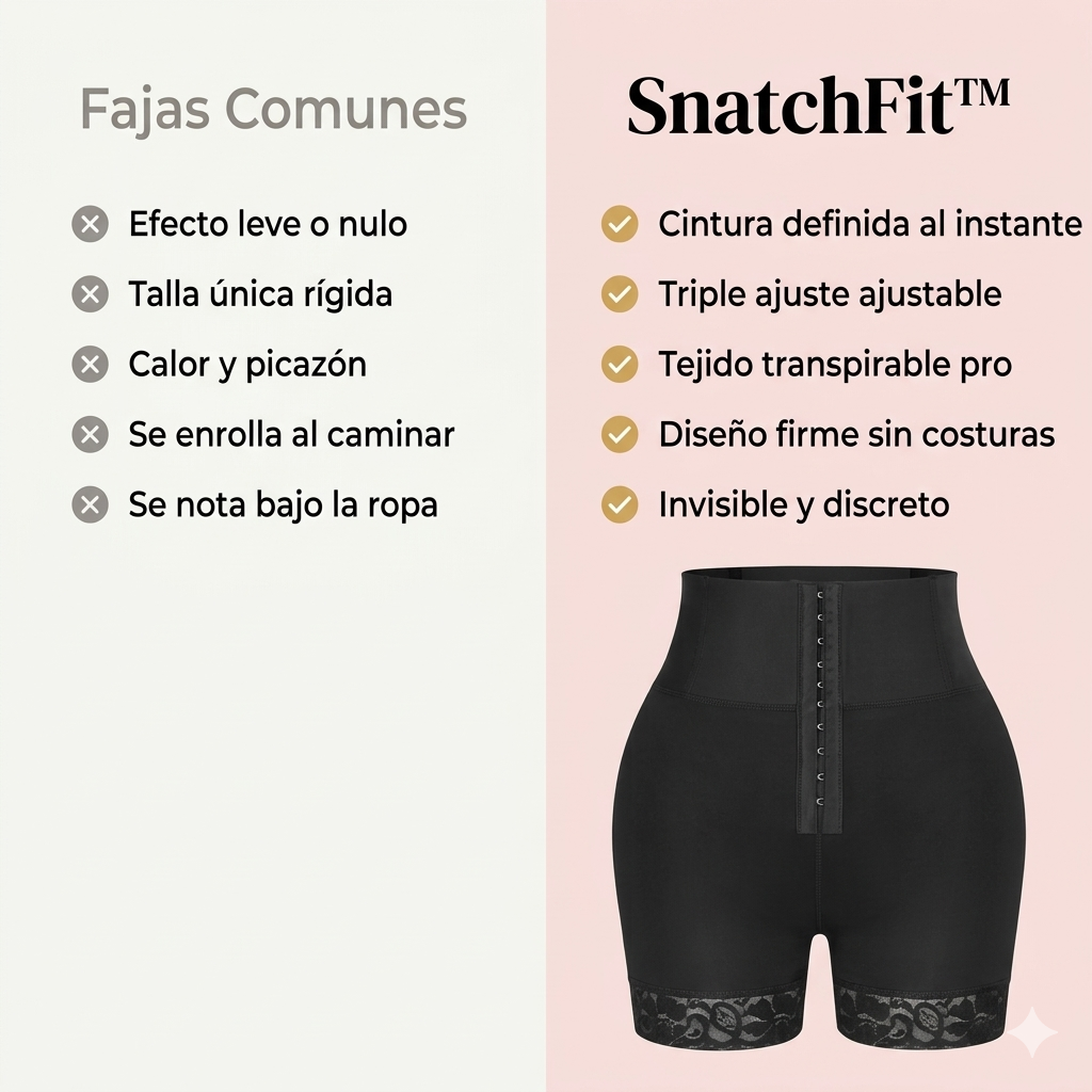 SnatchFit™ Short Modelador [Siéntete Poderosa en Cualquier Outfit]